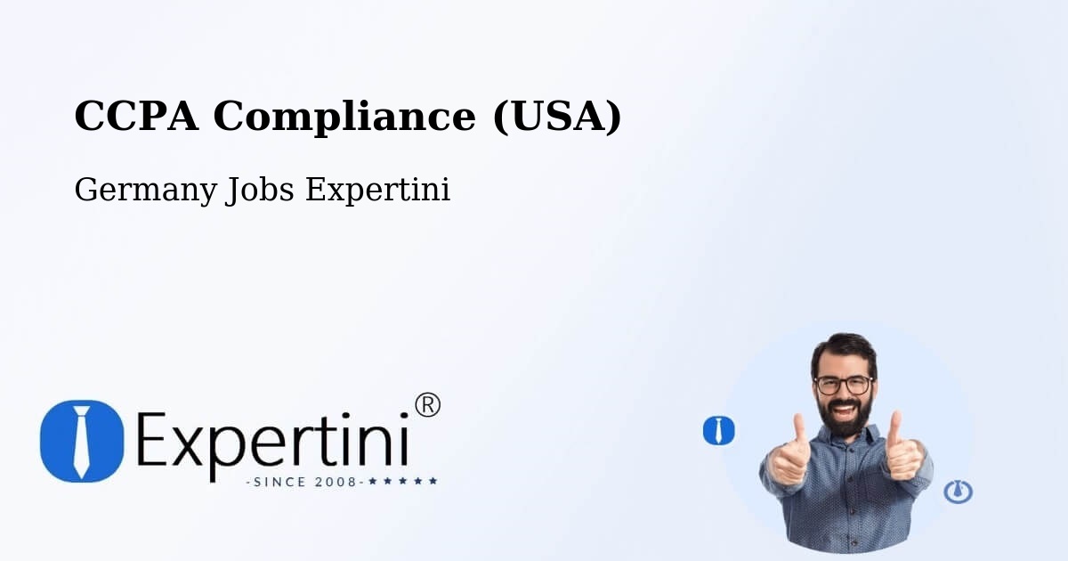 CCPA Privacy Rights & Compliance Notice – Hemer - Germany Jobs Expertini