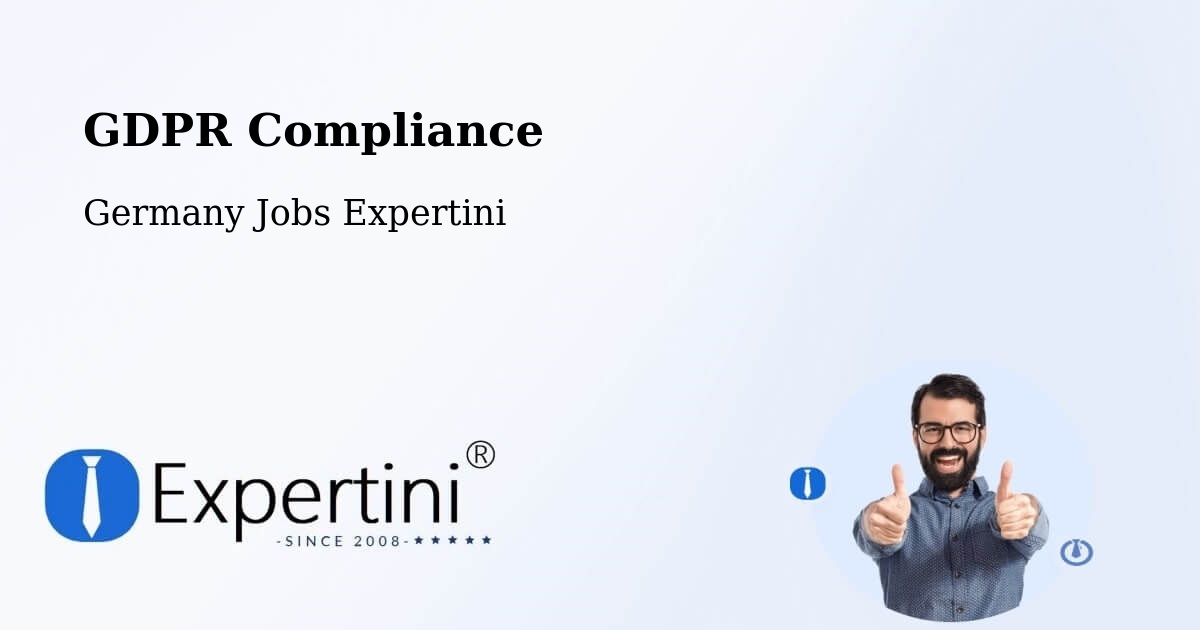 EU GDPR Compliance Statement – Hemer - Germany Jobs Expertini